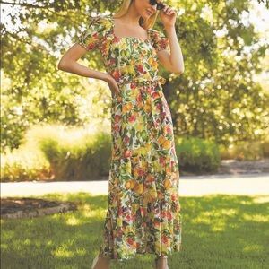 Antonio Melani Fruit Midi Dress